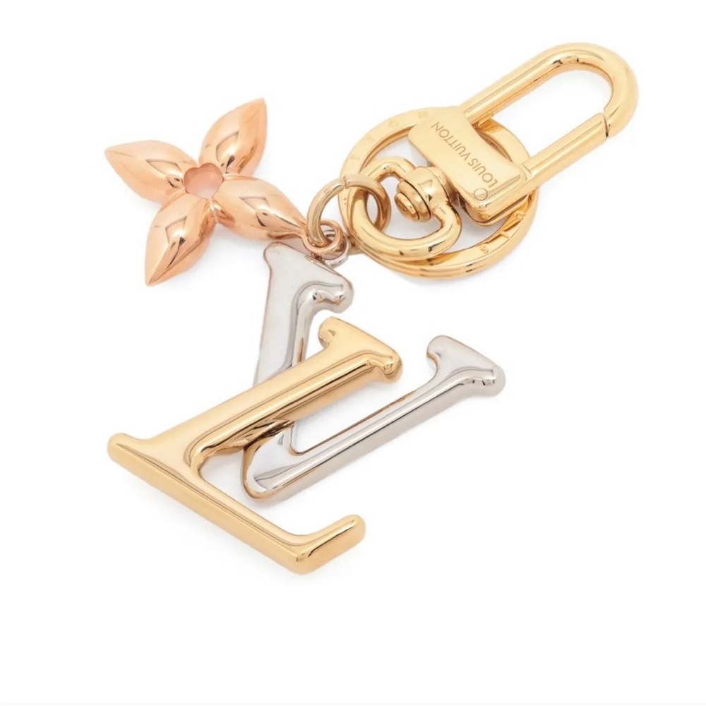 Louis Vuitton Gold, Silver and Rose Gold Key Holder
